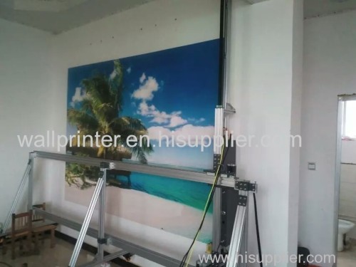 wall mural printer to print muralon wall directly