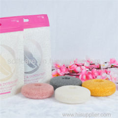 Softcare 100% natural all types all colors of Konjac sponge