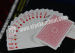 Bridge Playing Cards ISO9001 Custom Casino Gambling Props Silver Plastic With Paintings