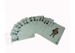 Playing Cards Blue Red 2 Decks Fournier 2826 Plastic With Invisible Ink For Poker Software