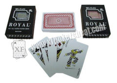 Taiwan Royal Bone Plastic Poker Card For Gambling And Magic With 2 Regular Index