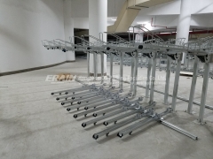 double layer bike racks