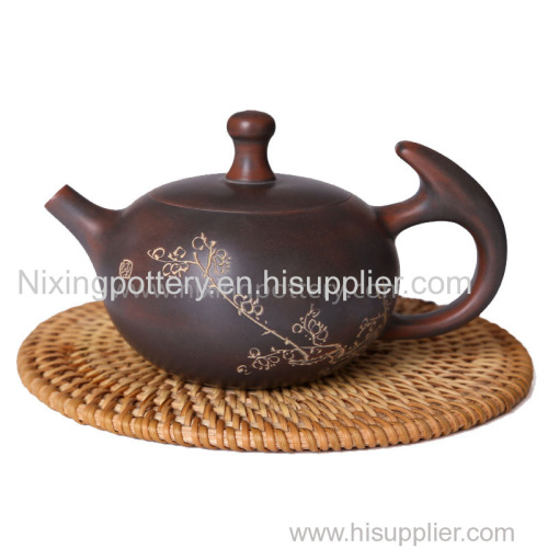 ceramic handmade tea pot