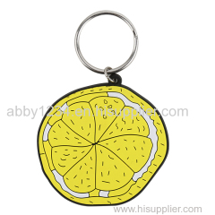 Custom cute shape 3D Soft PVC Keychain