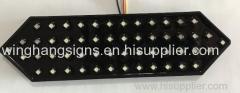 Colorful LED 7 segments 18inch