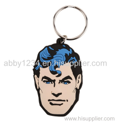 custom Character Shape Soft PVC Rubber Keychain