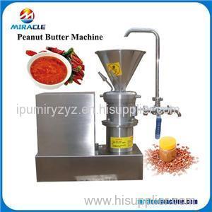High Fineness Full Fat Peanut Butter Grinding Machine