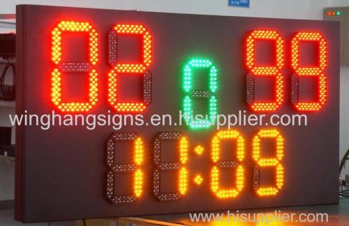 Denmark Project of Led digital Scoreboard sign