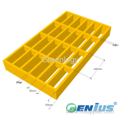 Glass fiber reinforced plastic molding Grating