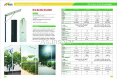 Asun 30W-120W All in One Solar Street Light Solar Garden Light Solar LED