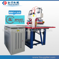 PVC fabric logo embossing machine