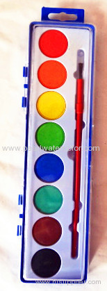 8 colors Solid Watercolor Paint set