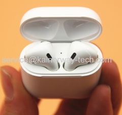 2017 Apple Airpods Wireless Bluetooth Earpods Earphones For iPhones With Mic White