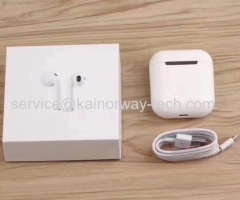 2017 Apple Airpods Wireless Bluetooth Earpods Earphones For iPhones With Mic White