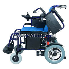 Camel basic folding power wheelchair with free cup holder Motor 340W