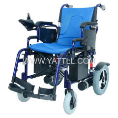 Camel basic folding power wheelchair with free cup holder Motor 340W