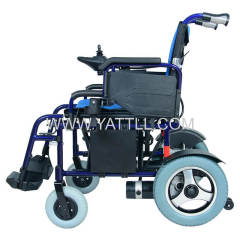 Camel basic folding power wheelchair with free cup holder Motor 340W