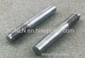 Taper pins with external thread