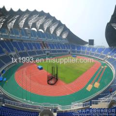 IAAF Prefabricated Rubber Running Track Rubber Sport Surface Roll Manufacturer