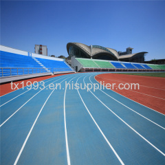 IAAF Prefabricated Rubber Running Track Rubber Sport Surface Roll Manufacturer