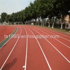 IAAF Prefabricated Rubber Running Track Rubber Sport Surface Roll Manufacturer