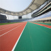 Weather Resistant indoor outdoor Athletic Track Running track manufacturer