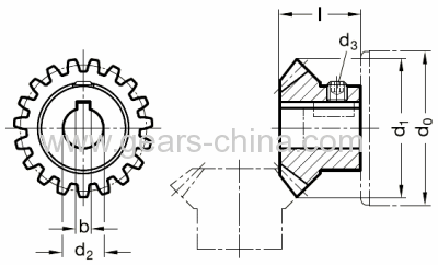 transmission arc bevel gear