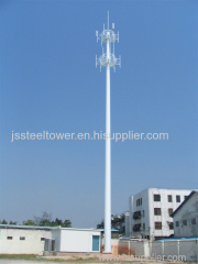 Hot-dip Galvanized Communication Steel Pole China