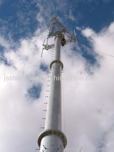 Galvanized Telephone Pole China supplier and manufacturers