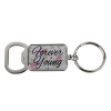 Promotion bottle opener keychain with personal logo