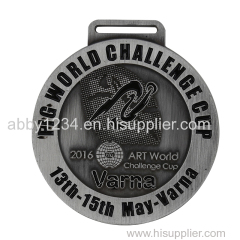 High quality 3D custom zinc alloy antique souvenir medal