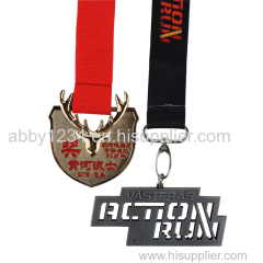 High quality Custom medal medal with colors medal with ribbon