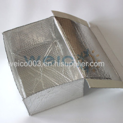 aluminum foil moisture proof thermal insulated box liner for seafoods