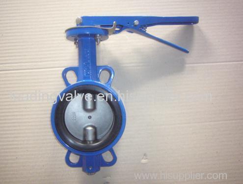 Drilling wafer type butterfly Valves PN6/10/16 ANSI150 BS10 TABLE E JIS10K