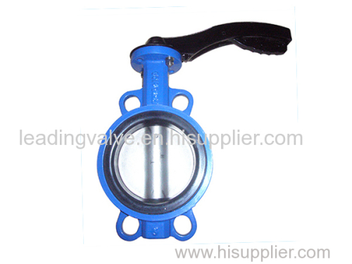 EPDM/NBR/VITON/PTFE rubber seal Anti-corrosion WaferType Aluminum bronze butterfly Valves