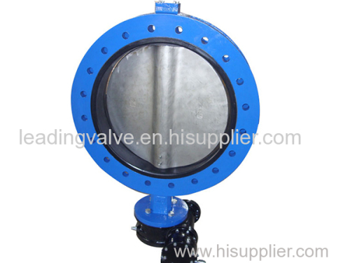 Drilling U type/section/shape butterfly valves PN6 PN10/16/ANSI150