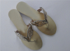 Clip toe women slippers