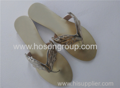 Clip toe lady slippers