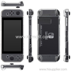 Komost Anti-scratch Shock-Absorption Transparent Crystal Hard Back Protective Case Cover for Switch
