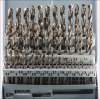 51pcs HSS Drill Bits Sizes from 1-6 x 0.1mm packed in metal box