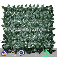 artifical laurel leaf fence