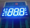 Ultra bright blue customized Triple Digit 7 Segment LED Display Common anode for Refrigerator Control