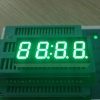 Pure Green 0.4inch 4 digit 7 segment led display common anode for instrument panel