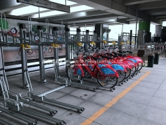 double stage bicycle rack