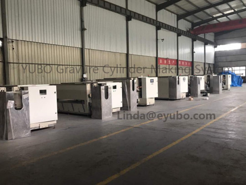 Electro-plating equipment for rotogravure printing cylinder