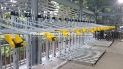 double tier cycle rack