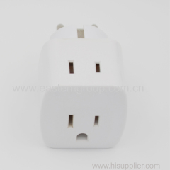 Universal US EU UK to ZA South Africa 3 pin travel power plug adapter