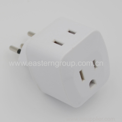 Universal US EU UK to ZA South Africa 3 pin travel power plug adapter