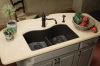 yellow color quartz countertops-QS106