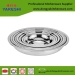 export stainless steel food tray indian lunch plate